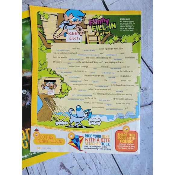 Lot of 4 National Geographic Kids Magazines 2000s - Picture 4 of 6